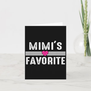 Mimi's Favorite Card