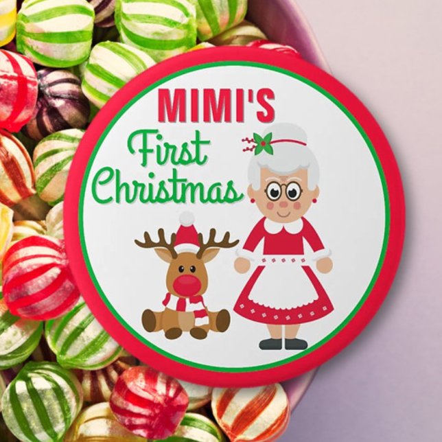 Mimi's First Christmas button (Creator Uploaded)