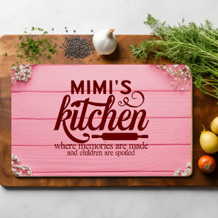 Mimis Kitchen Where in Memories are Made Cutting Board