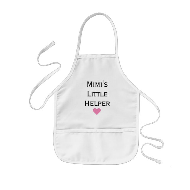 Mimi's Little Helper Grandkids Kids' Apron (Front)