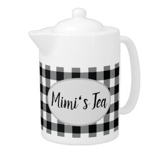 Mimi's Tea Buffalo Check Pattern