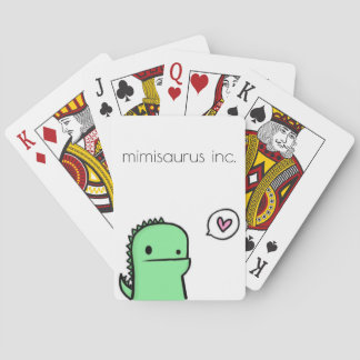 mimisaurus inc. playing cards