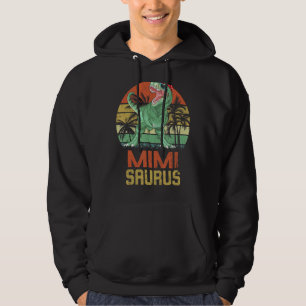 Mimisaurus Rex Dinosaur Mimi Saurus Family Matchin Hoodie