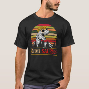Mimisaurus Rex Dinosaur Mimi Saurus Family Mothers T-Shirt