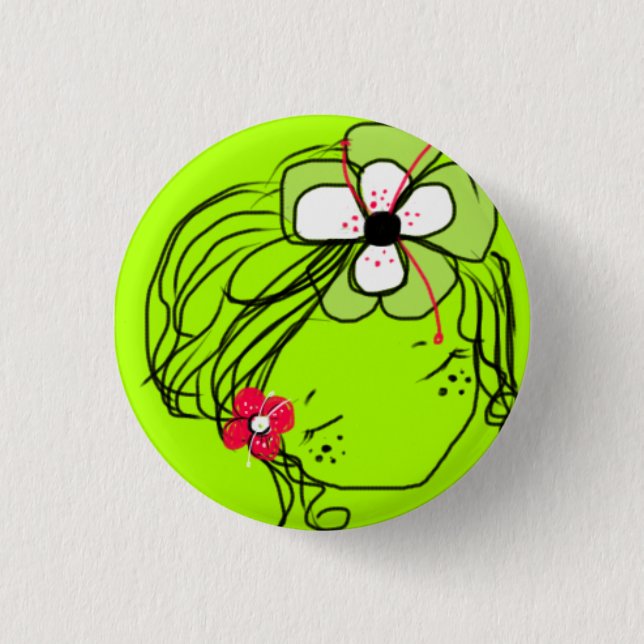 mimiyoya girl:: Rae 3 Cm Round Badge (Front)