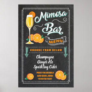 Mimosa Bar Party Sign