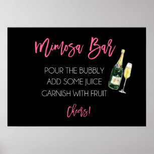 Mimosa Bar Sign