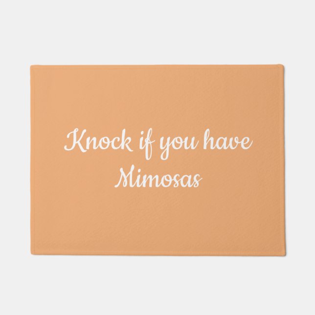 Mimosa Door Mat (Front)
