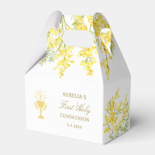 Mimosa First Communion Favour Box