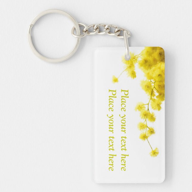 Mimosa Key Ring (Front)