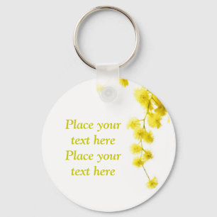 Mimosa Key Ring
