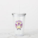 Mimosa Purple Champagne Glasses<br><div class="desc">Personalise it with your name or message. Say cheers to this cute illustration of sparkling champagne glasses. A fun design for a brunch,  bachelorette,  drinks after work,  girl's night out,  cocktail party,  or any celebration. Colourful,  purple mimosa drinks,  sparkling wine,  prosecco.</div>