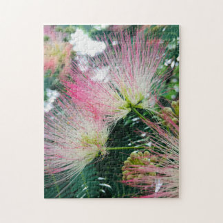 Mimosa Tree Flower Jigsaw Puzzle