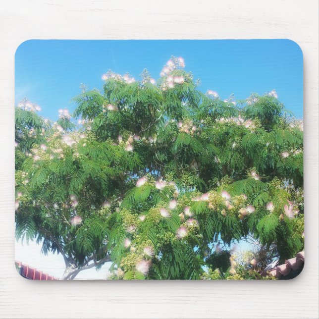 Mimosa Tree Mouse Pad (Front)