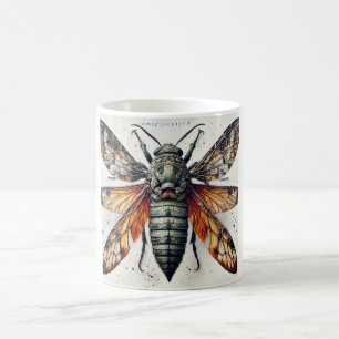 Mimozygoceropsis insect 120924IREF206 - Watercolor Coffee Mug