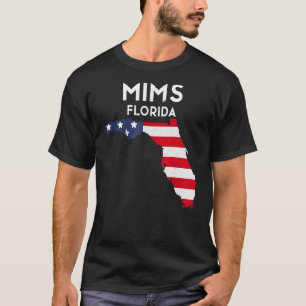 Mims Florida USA State America Travel Floridian T-Shirt