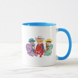 Min and Clover   Dino Ranch Mug