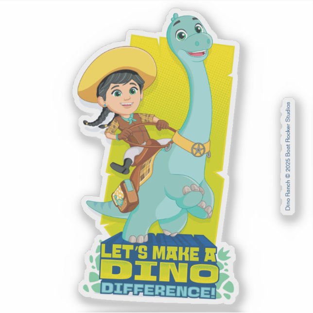 Min & Clover | Making a Dino Difference (Front)