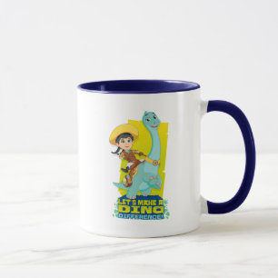 Min & Clover   Making a Dino Difference Mug