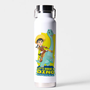 Min & Clover   Making a Dino Difference Water Bottle