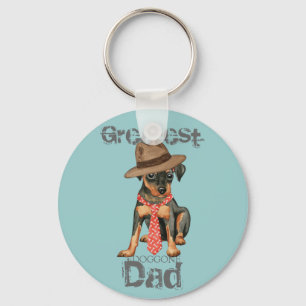 Min Pin Dad Key Ring