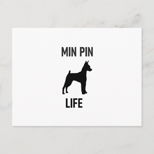 min pin life 2 postcard (Front)