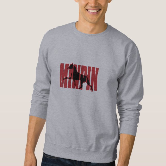 Min Pin silhouette Sweatshirt (Front)