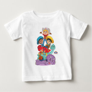 Min with Dino Ranch Friends Baby T-Shirt
