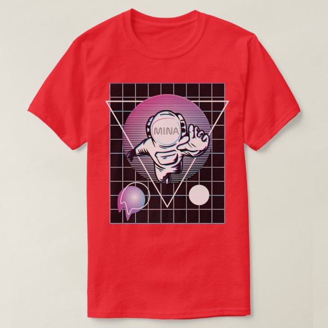 Mina Protocol Astronaut  T-Shirt (Design Front)