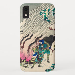 Minamoto no Muneyuki Ason by Katsushika Hokusai iPhone XR Case