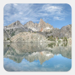 Minaret Lake 2 - Ansel Adams Wilderness - Sierra Square Sticker