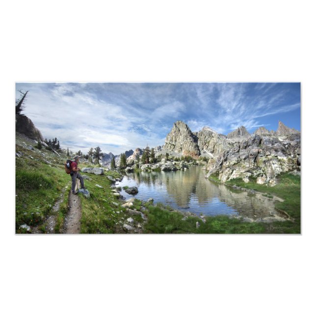 Minaret Lake - Ansel Adams Wilderness - Sierra Photo Print (Front)