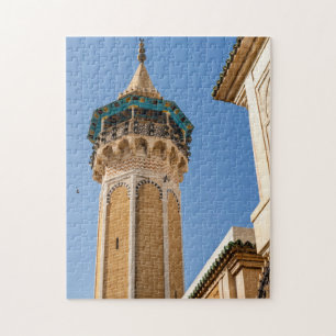 Minaret Of A Mosque Jigsaw Puzzle