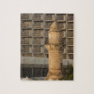 Minaret of the Jama al-Bahr waterfront mosque Jigsaw Puzzle