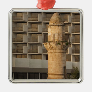 Minaret of the Jama al-Bahr waterfront mosque Metal Ornament