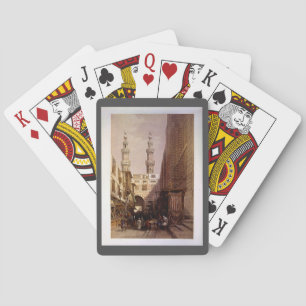 Minarets & Entrance of Metwaleys Roberts/Haghe Art Playing Cards