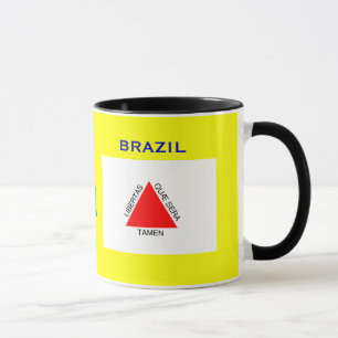 Minas Gerais, Brazil Flag & Crest Mug