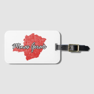 Minas Gerais Luggage Tag