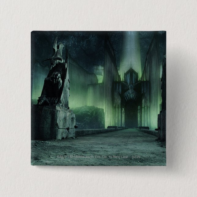 Minas Morgul 15 Cm Square Badge (Front)