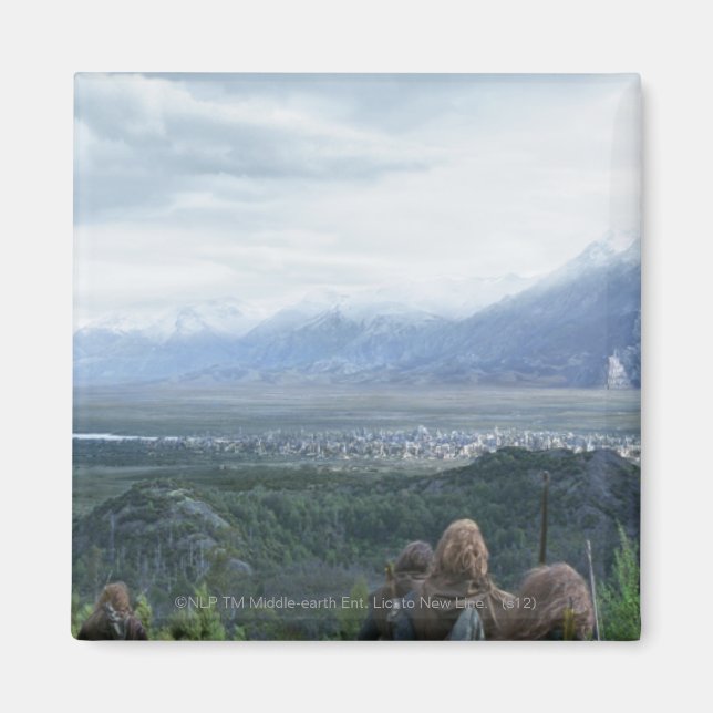 Minas Tirith in View Magnet (Front)
