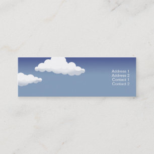 Minature Landscape - Skinny Mini Business Card