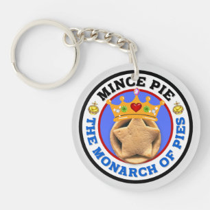 Mince Pie - The Monarch of Pies Key Ring