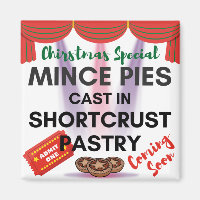 Mince Pies Cast in Shortcrust Pastry