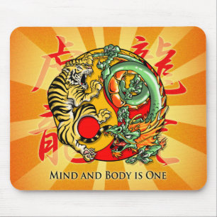 Mind and Body is One Mouse Pad
