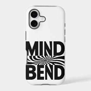 Mind Bend Optical Illusion Bold Black and White