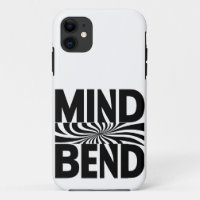 Mind Bend Optical Illusion Bold Black and White