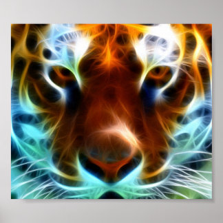 Mind Blowing Tiger Poster