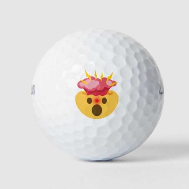 Mind Blown Golf Balls (Front)