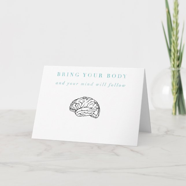 Mind Body Fellowship AA Meeting Recovery Card (Front)