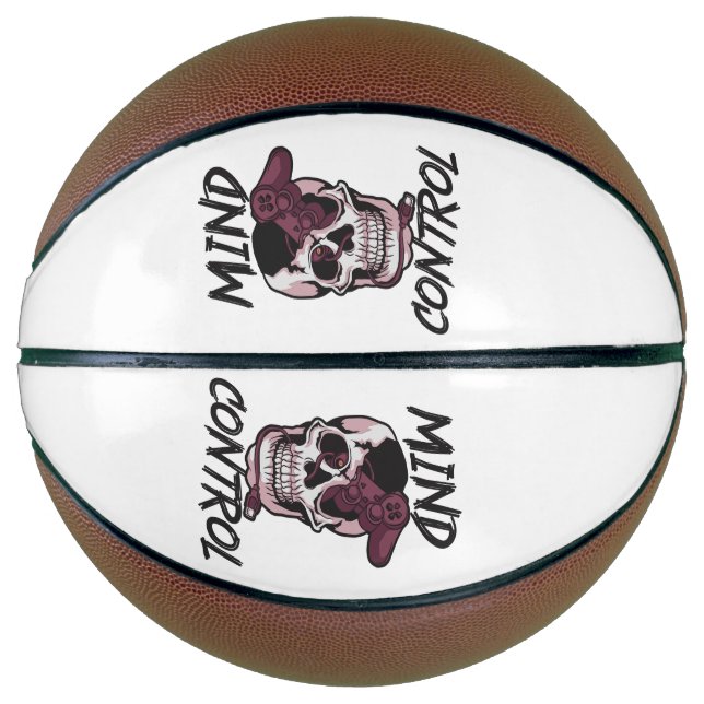 Mind control gaming design basketball (Front)